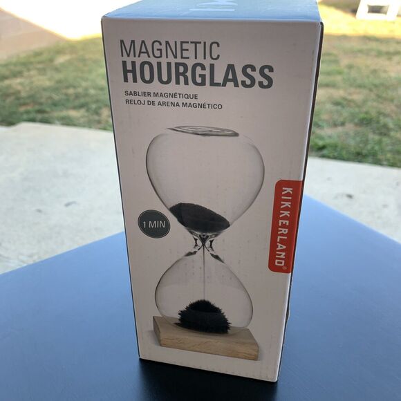 Magnetic 1 Minute Hourglass by Kikkerland Anthropologie - Picture 1 of 4